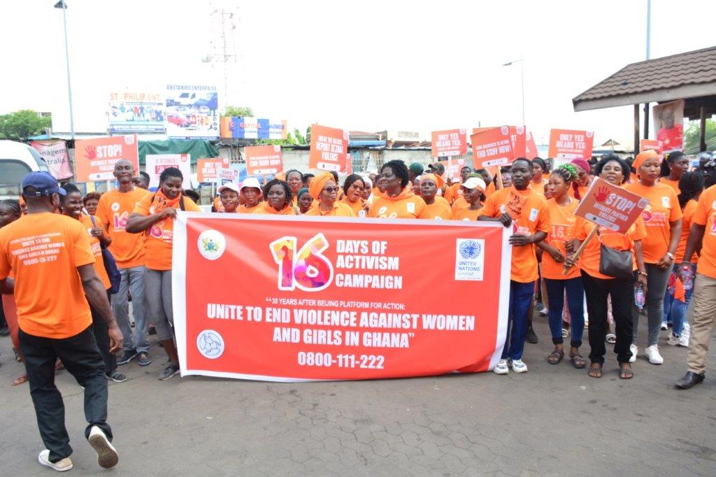 Awareness Campaign Preceding The Launch Of 16 Days Of Activism Against Gender Based Violence