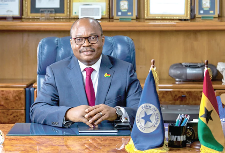 BoG Governor Dr. Ernest Addison Proceeds on Terminal Leave