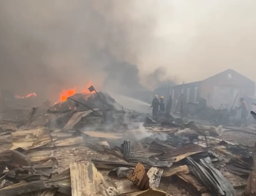 Fire Ravages Kantamanto Market, Hundreds of Traders Displaced