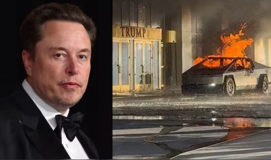 Cybertruck blowing up near Trump hotel in Vegas to be an act of terrorism – Elon Musk