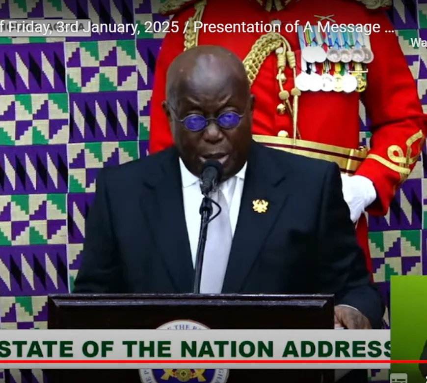 SONA 2024: Fighting Galamsey Was One of My Presidency’s Toughest Challenges- Akufo Addo Confesses