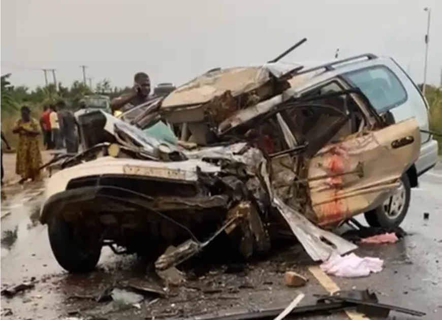 Two Feared Dead, Several Injured in Vehicle Crash on Winneba-Cape Coast Highway
