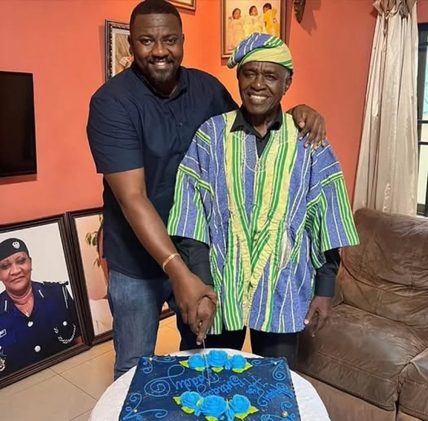 John Dumelo’s Father Is Dead