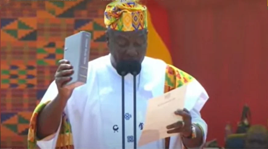 Mahama Praises Bawumia for Early Concession, Hailing It as a Pillar of Peace