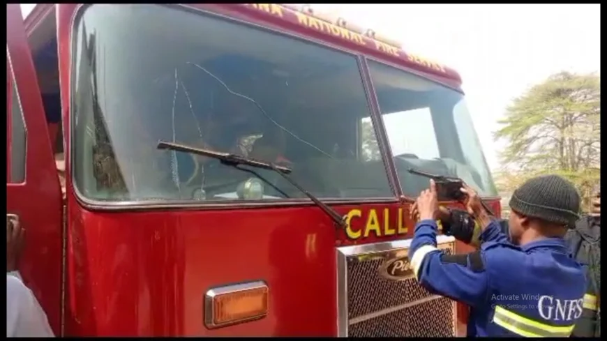 Konongo Firefighters Escape Mob Attack Over Delayed Response