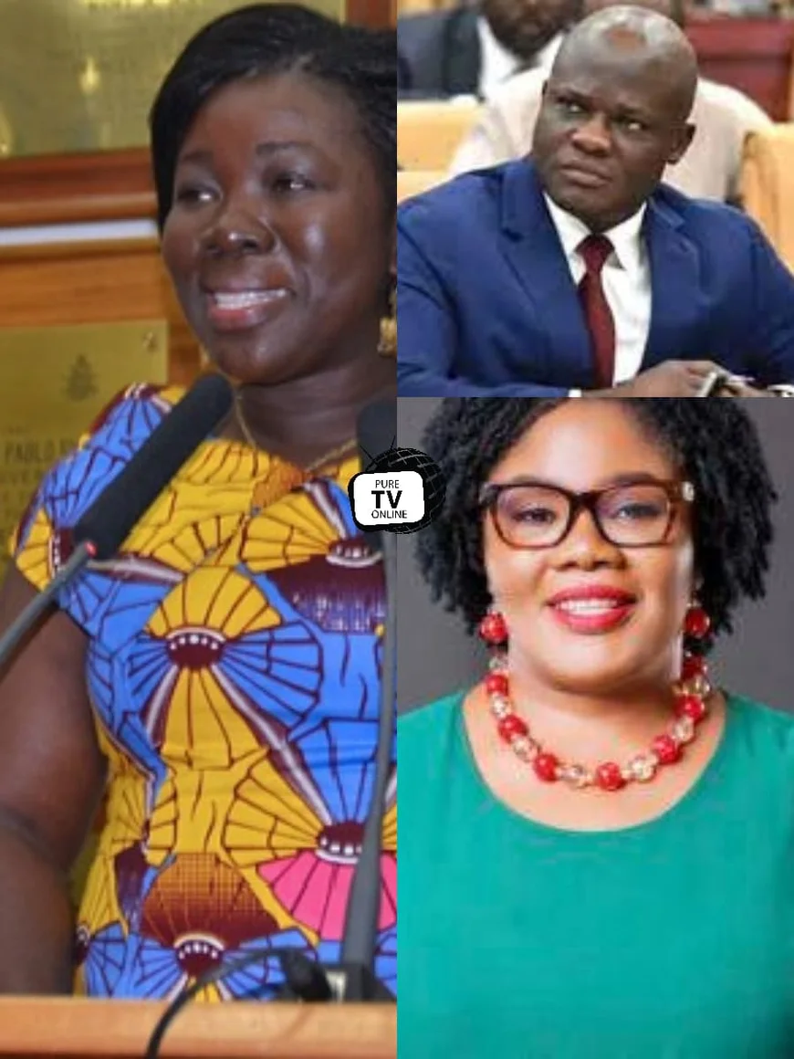 Ahmed Ibrahim, Agnes Naa Momo Lartey, and Elizabeth Ofosu-Adjare Face Vetting Today