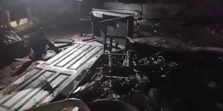 NDC Office in Ho Set on Fire