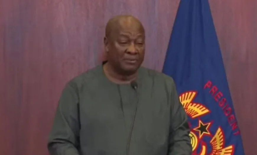 Mahama Assures Ghanaians: “Dumsor” Threat Averted