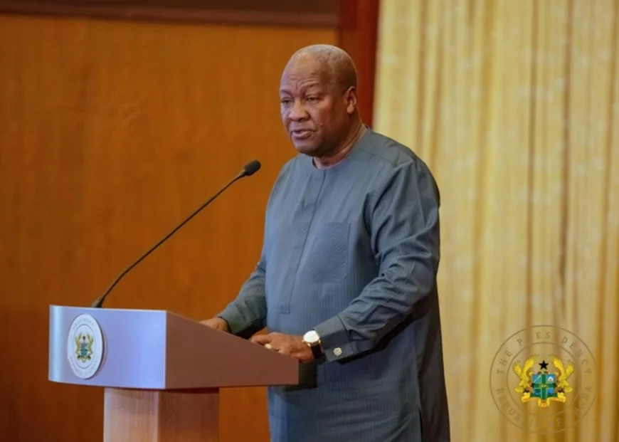 AUDIO: President Mahama Justifies Exclusion of Information Ministry