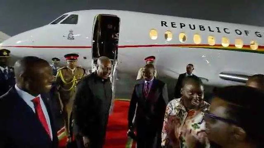 President Mahama Resumes Use of Ghana’s Official Presidential Jet