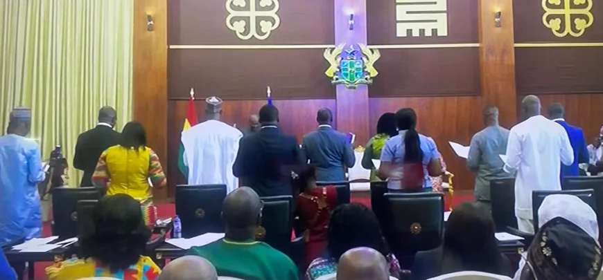 President Mahama Swears in Third Batch of Ministers