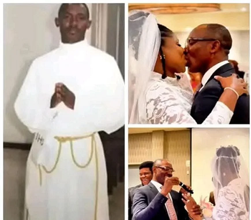 Priest suspended for marrying secretly in USA