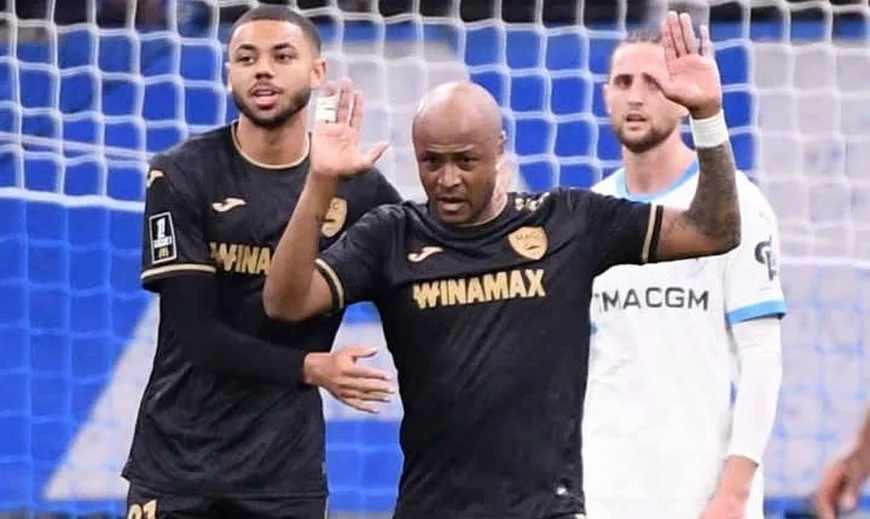 Andre Ayew emotional after scoring against former club Marseille