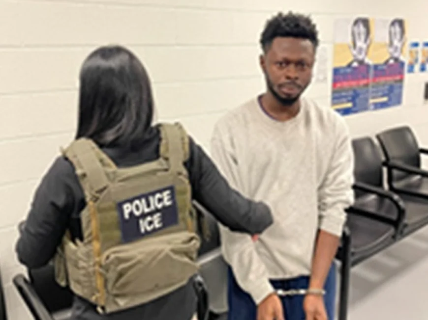 Ghanaian National Convicted of Sex Crimes Arrested by ICE in Ohio