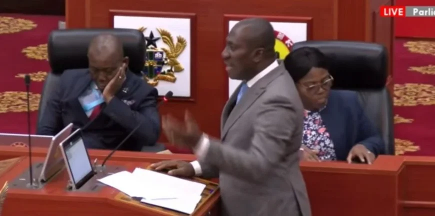 Minority Leader Afenyo-Markin Condemns Alleged Raid on Ken Ofori-Atta’s Residence