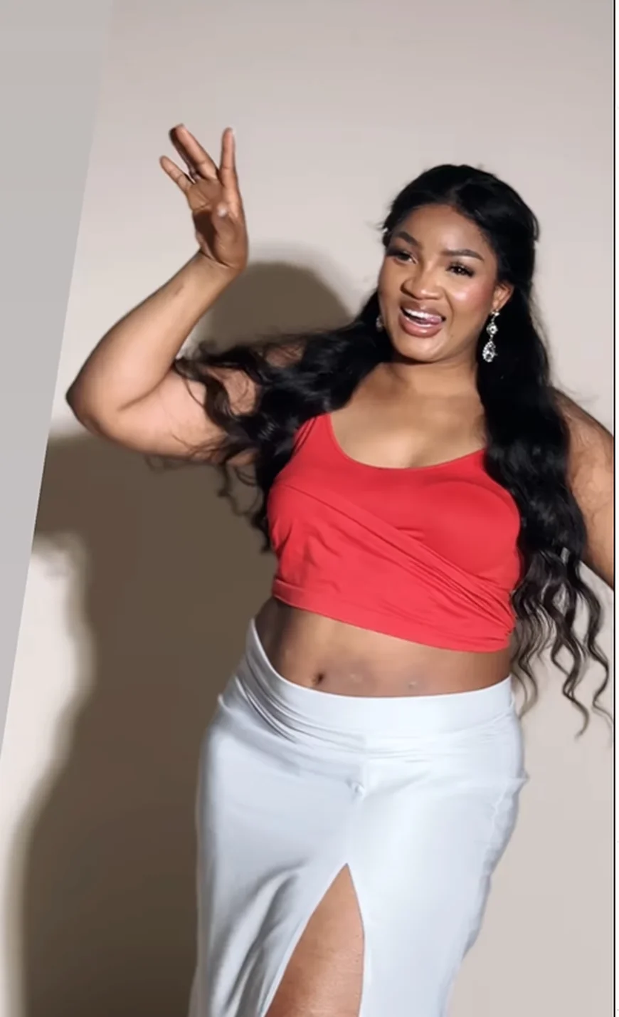 VIDEO: ‘My tummy not perfect anymore’ – Actress Omotola Jalade reveals after surgery
