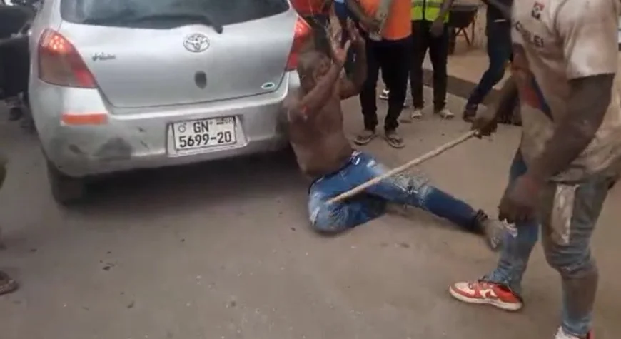 2 Nigerians Arrested for Stealing Laptop Bag at Fijai