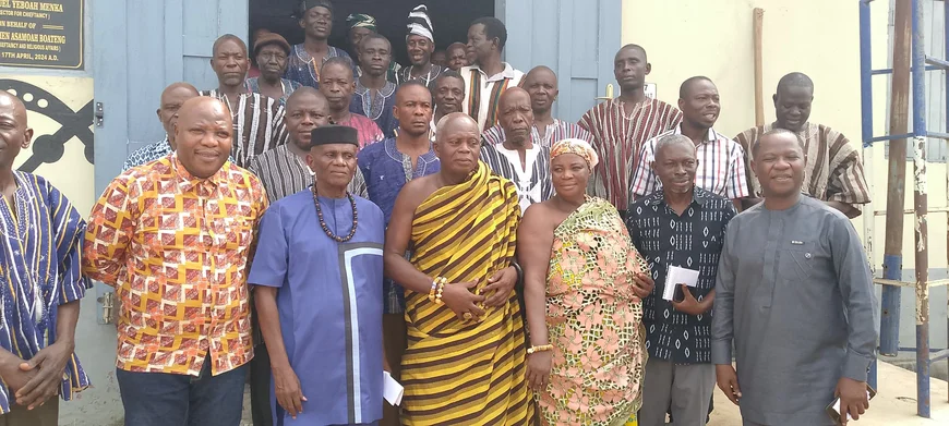 Oti Regional Minister Meets Ntrubo Chiefs to Resolve Nkwanta Conflict