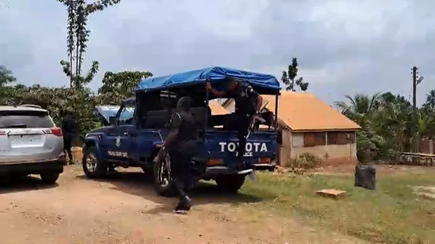 Bloodbath at Akrokerri Police Station: Rival Miners Clash Over Leadership, Two Injured