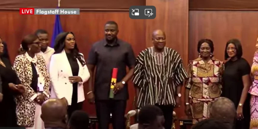 President Mahama Swears in Newly Appointed Deputy Ministers