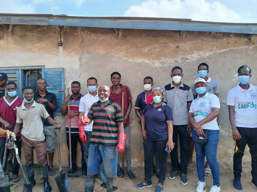 Church of Pentecost Mpoasei District Champions Clean-Up and Flood Prevention Efforts