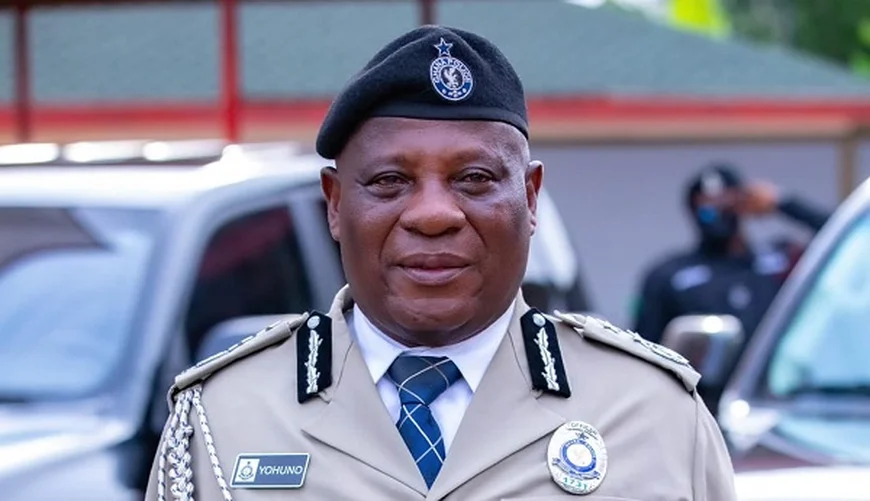 IGP Christian Tetteh Yohuno Announces Major Police Command Reshuffle