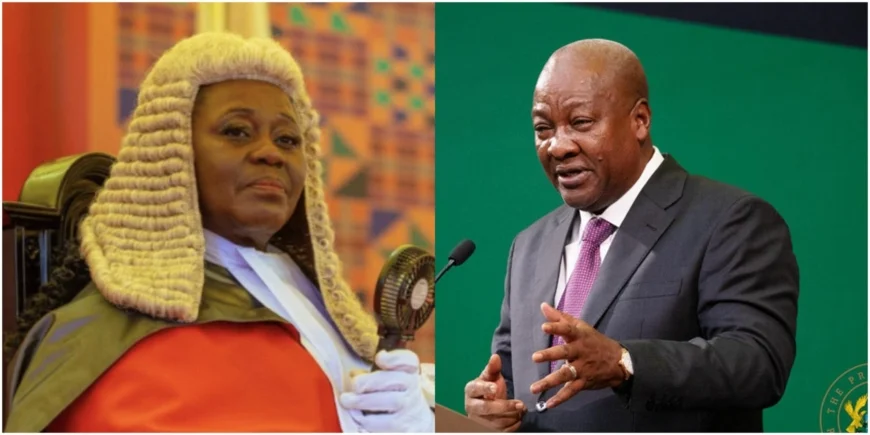 Chief Justice Torkornoo Submits Response to Mahama Over Removal Petitions