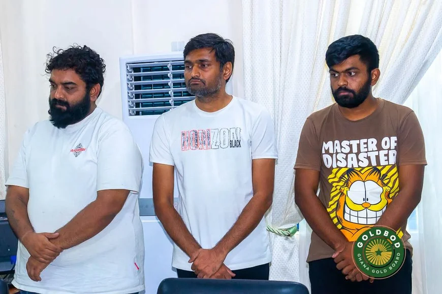 3 suspected gold smugglers arrested by GoldBold security task force