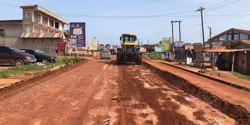 Work Begins on Old Barrier-Bortianor Atta Mills Highway