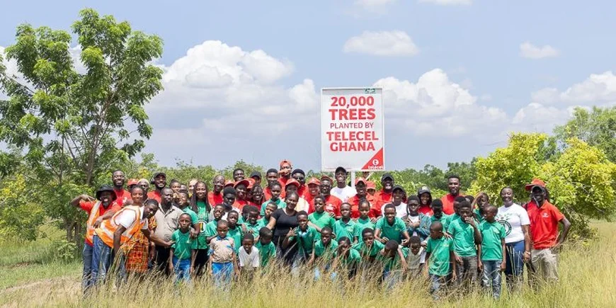 Telecel Ghana Plants 10,000 Trees in Chipa Forest to Mark World Environment Day