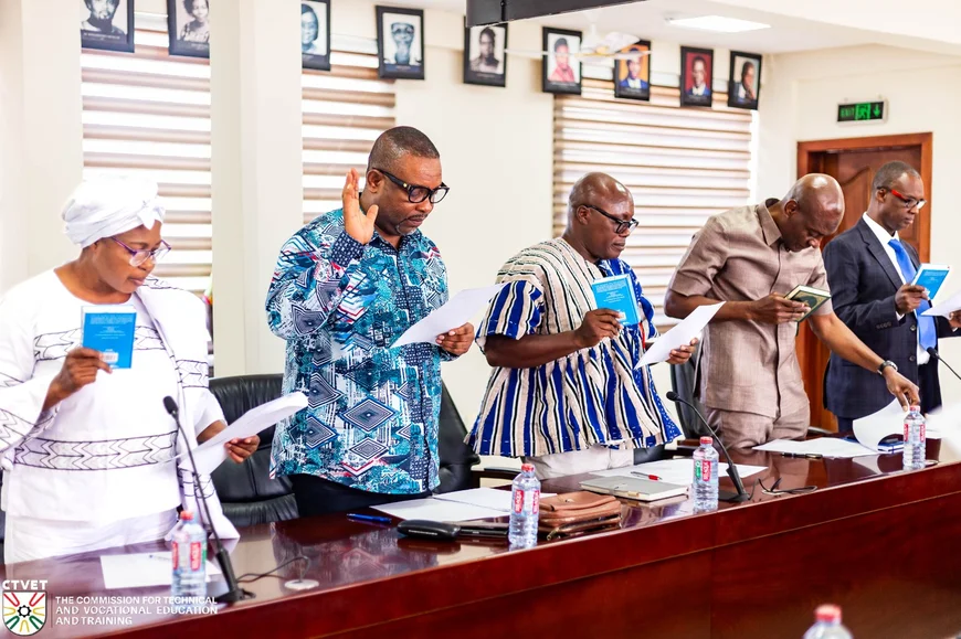 CTVET Board Charged to Deliver Jobs and Skills for Ghanaian Youth