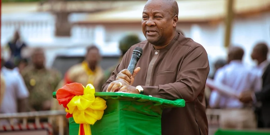 Krofrom Market Will be Completed by End of 2026- Mahama Assures Traders