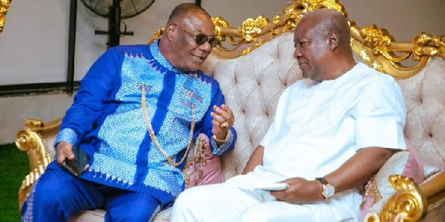 Let the Cedi Thrive Under Your Leadership- Duncan-Williams Charges Mahama