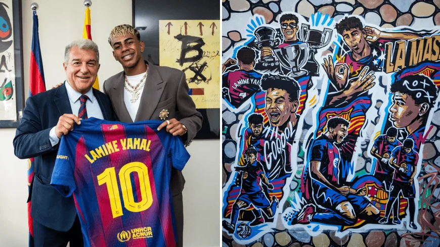 Lamine Yamal Becomes Barcelona’s New No. 10