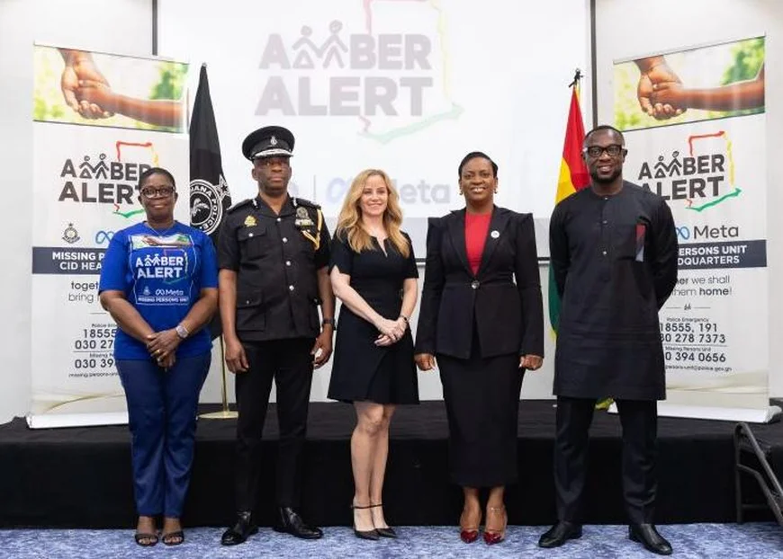 Ghana Police, Meta Launch AMBER Alert to Boost Child Abduction Response