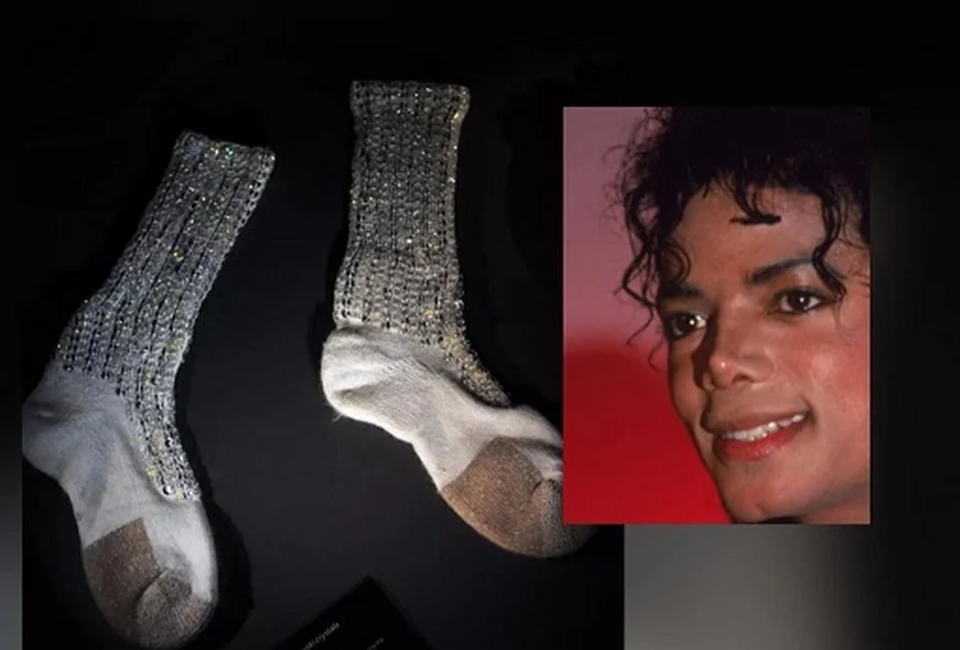 Michael Jackson’s Glittery Sock Fetches Over $8,000 at French Auction