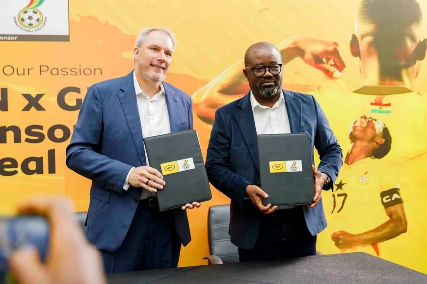 MTN Ghana Signs $2 Million Sponsorship Deal with GFA to Support All National Teams