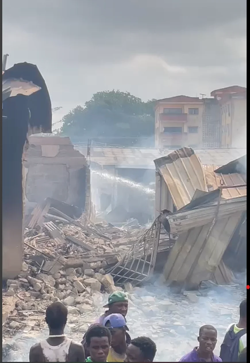 Fire Destroys Multiple Structures at Madina Redco