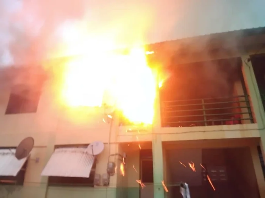 Fire Guts Boys’ Dormitory at Oyoko Methodist SHS