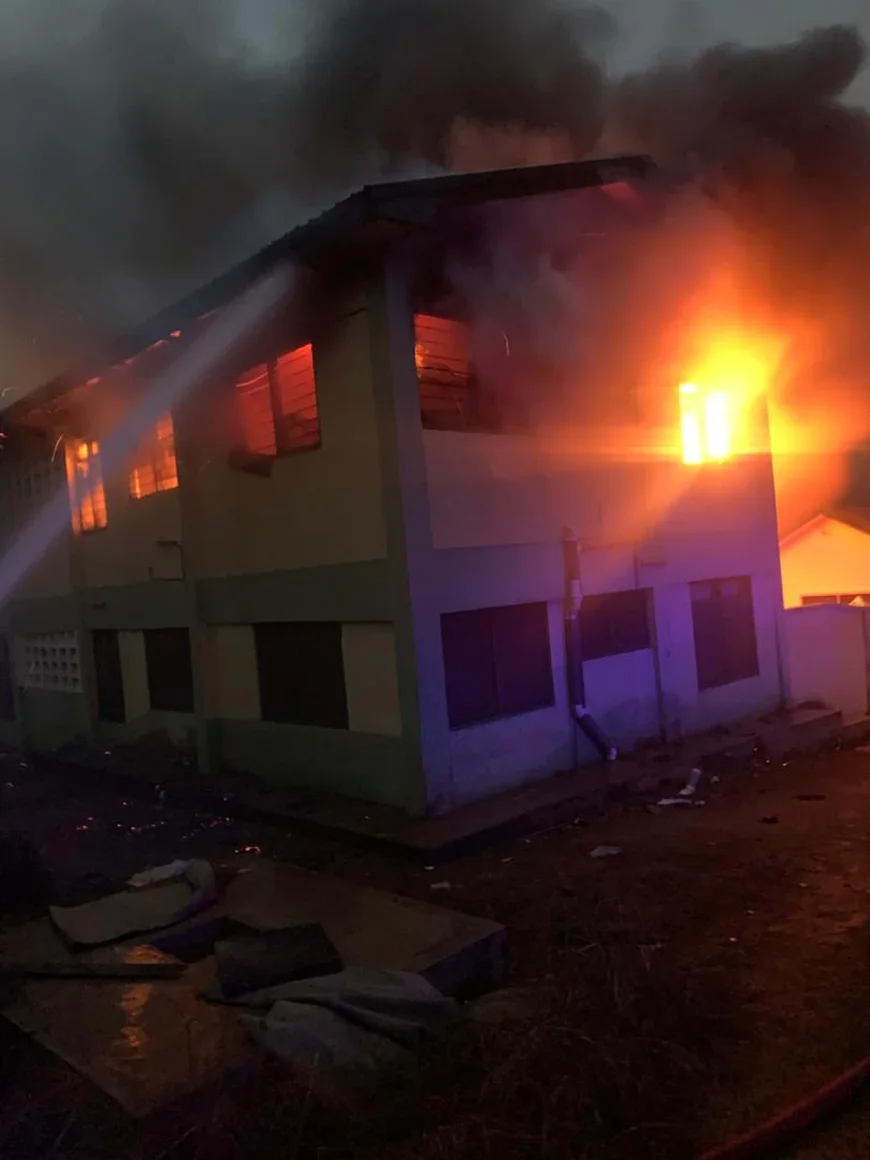 Electrical Fault Sparks Fire at Oyoko Methodist SHS- GFS
