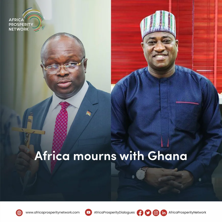Africa Prosperity Network Mourns 8 Fallen Heroes in Ashanti Helicopter Crash