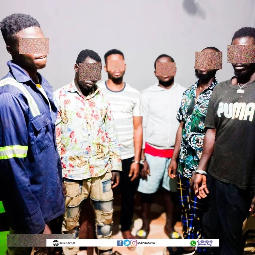 Police Arrest Seven Over Fuel Tanker Robbery at Teacher Mante