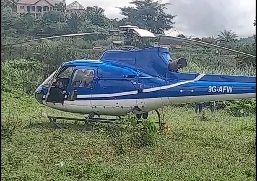 VRA Denies Ownership of Helicopter Involved in Nkawkaw Emergency Landing
