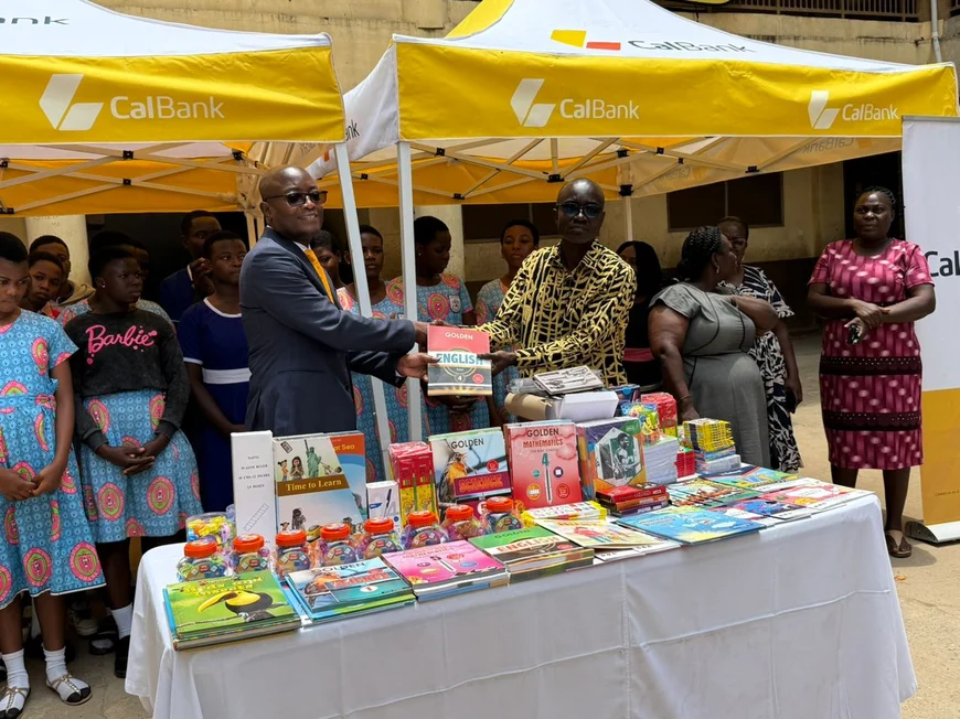 CalBank, United Way Ghana Donate Learning Materials to Mark International Literacy Day