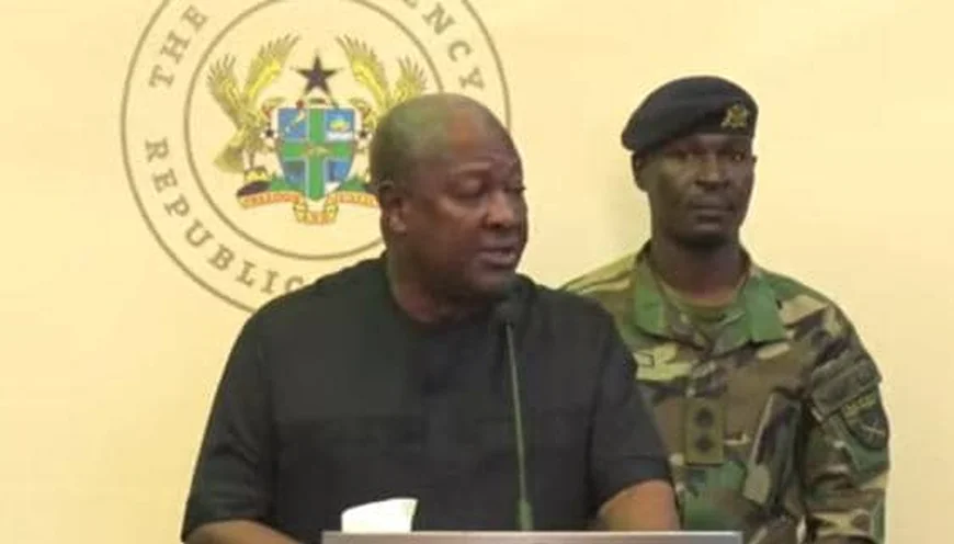 Mahama: 1,200 Excavators Undergoing Clearance, Tracking to Curb Galamsey
