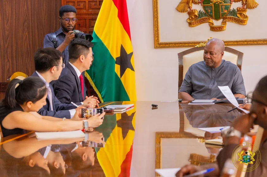 Mahama Welcomes Huawei Delegation, Pledges Stronger Push for Ghana’s Digital Future