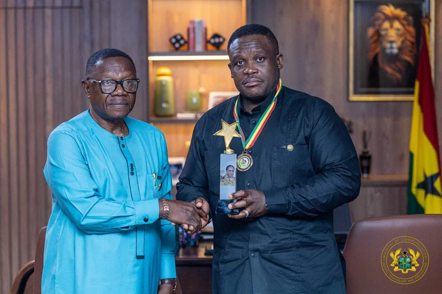 Sam George Bags Top Honour for Driving Ghana’s Digital Transformation with Integrity