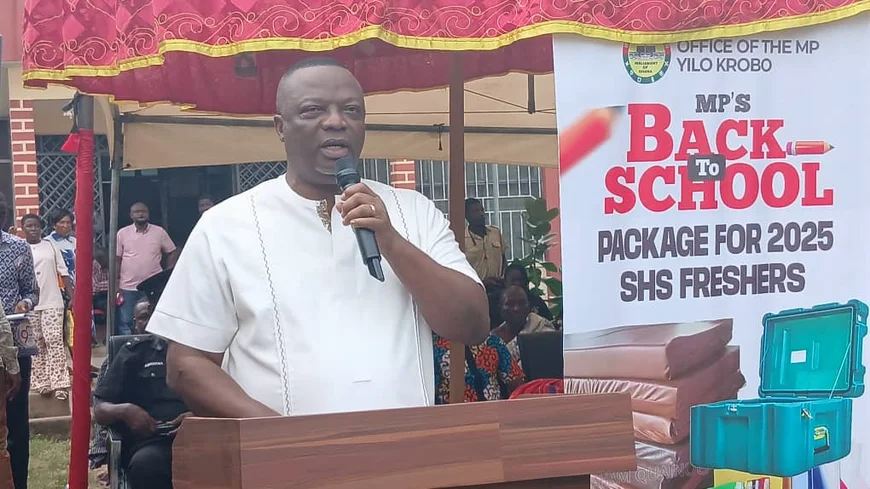 Yilo Krobo MP Supports Over 250 BECE Graduates with Educational Packages