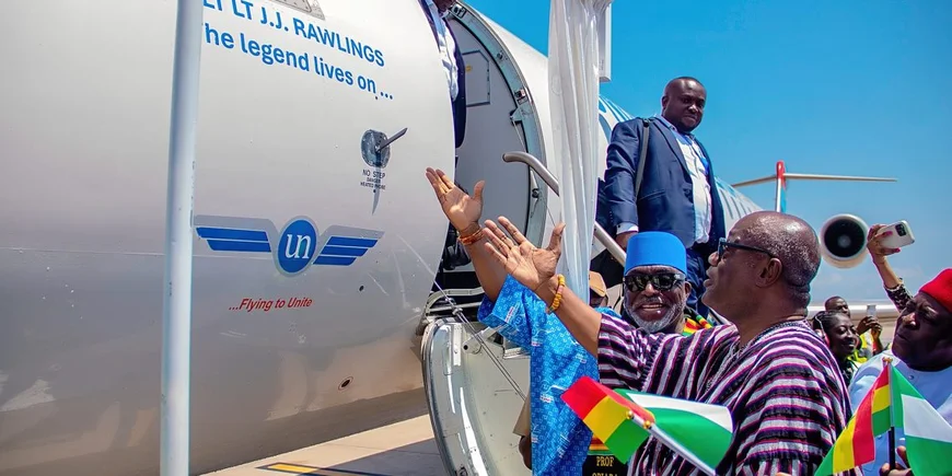 United Nigeria Airlines Names Aircraft After Jerry John Rawlings