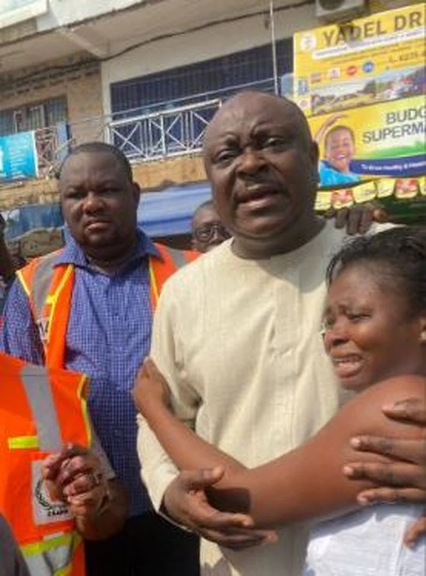 Ablekuma West MP Visits Family of 8-Year-Old Girl Killed in Dansoman Market Fire